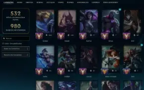 Conta Lol Diamante Iv Mono ADC Todos Os Campeões 127 Skins