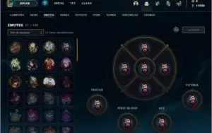 Conta ouro 4 baratinha com 22 champs e 3 skins (1 Ultimate)