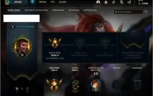 Conta ouro 4 baratinha com 22 champs e 3 skins (1 Ultimate)