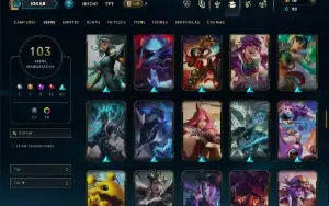 Ferro 1 com 95 Champs e 103 Skins ( ADC / MID )