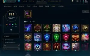 CONTA LOL 249 SKINS, TODOS OS CAMPEÕES E MASCOTE DO TFT