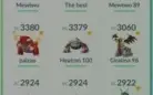 Conta 39, com mewtwo sortudo 100%
