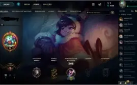 CONTA LEAGUE OF LEGENDS