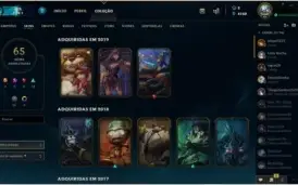 CONTA LEAGUE OF LEGENDS