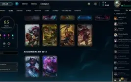 CONTA LEAGUE OF LEGENDS