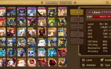 Summoners War Global com Liliana Leo Rakan Masha Lucia Giou