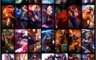 Conta P2 season passada G5 37 Skins faltando 29 Campeões.