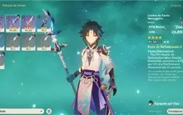 Genshin impact Conta com Nahida c1 + 3 5 estrelas Ar41