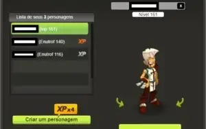 CONTA DOFUS TOUCH BRUTAS - IOP 161