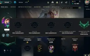Unranked com TODOS os champs e 268 Skins ( Nivel 465 )