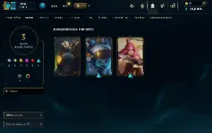 Conta mestre lol 62% de winrate email não confirmado