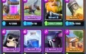 2 Contas Lendárias Clash Royale NV10 + NV9 + Arena 10