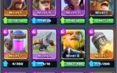 2 Contas Lendárias Clash Royale NV10 + NV9 + Arena 10