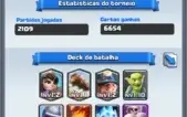 2 Contas Lendárias Clash Royale NV10 + NV9 + Arena 10