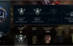 Conta LoL( lvl 54, 12 skins com a DJ SONA, silver 1, 2k ea)