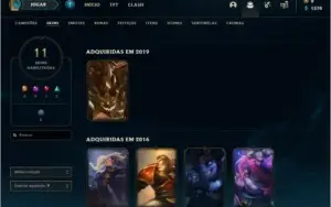 Conta Lol Platina 4 MMR ALTO
