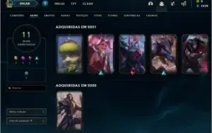Conta Lol Platina 4 MMR ALTO