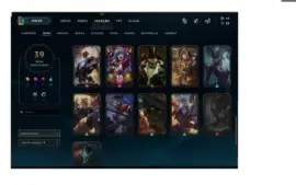 conta Diamante 4 39 skins.