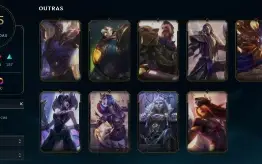 Conta Lol 425 Skins + 4Mil Investidos - Elo Gold