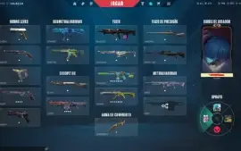 Conta de Valorant com Muitas Skins ( Valor Negociavel )
