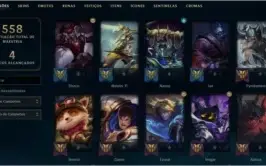Conta do league of legends, lvl 372 127 skin!