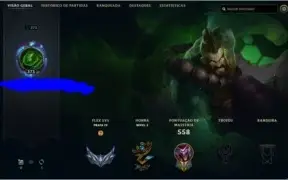 Conta do league of legends, lvl 372 127 skin!