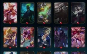 Conta do league of legends, lvl 372 127 skin!
