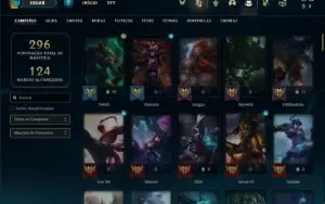 Conta bronze 2 com 115 Champs e 71 Skins ( MAIN JG )