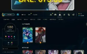 Conta Valorant e League of Legends muitas SKINS e HIGH Elo