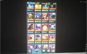 Clash royale arena 11 com 12 lendárias