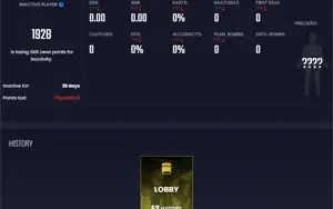 CONTA CS GO PRIME - LVL 12 GC - 3.848 HORAS DE CS