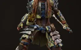 Aloy Horizon Playstation 3d stl