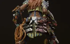 Aloy Horizon Playstation 3d stl
