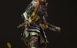 Aloy Horizon Playstation 3d stl