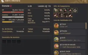 Conta Black Desert SA - Caçadora 722 GS