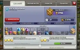 Conta Clash Of Clans Cv 8