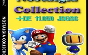 Coleção Nostalgia 11.050 Jogos Retrô