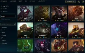 Unranked com 130 Champs e 158 Skins ( MAIN ADC )