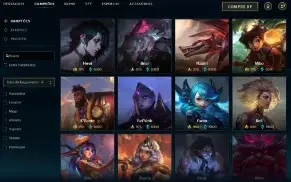 Unranked com 130 Champs e 158 Skins ( MAIN ADC )