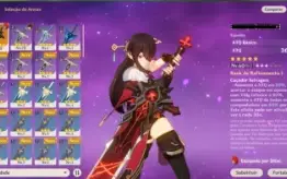 Conta Genshin Rank 55