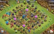 Clash of clãs CV 12 quase full