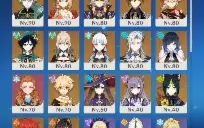 Genshin Ar 57 Com 18 Personagens T5 + 6 Armas T5