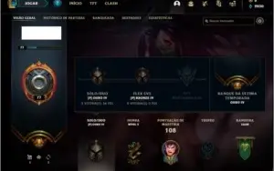 Conta ouro 4 com 9 skins e 47 champs