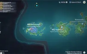 AR 55 com zhongli, ganyu, kazuha, venti e mais!