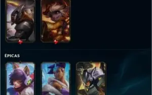 CONTA LEAGUE OF LEGENDS LVL 66