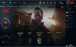 CONTA LEAGUE OF LEGENDS LVL 66