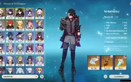 GENSHIN IMPACT - AR44 , 9T5, Shogun, wriothesley, itto + Bis