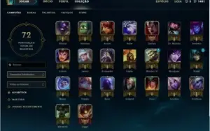 CONTA GOLD I, SMURF, POUCOS CHAMPS.