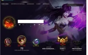 CONTA GOLD I, SMURF, POUCOS CHAMPS.