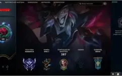 Diamante 3 - 122 champs - 1kk de Draven - 108 skins